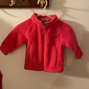 Columbia 3-6 months baby girl jacket